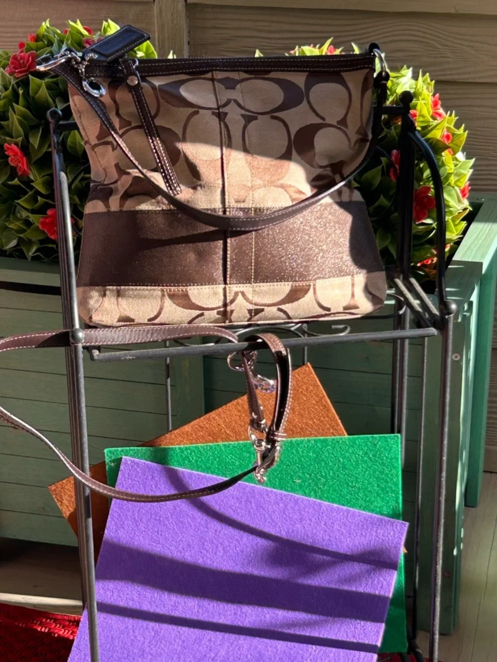 COACH 2-Way Bag with Hang Tag, and Charm 2009 - Picture 6 of 8